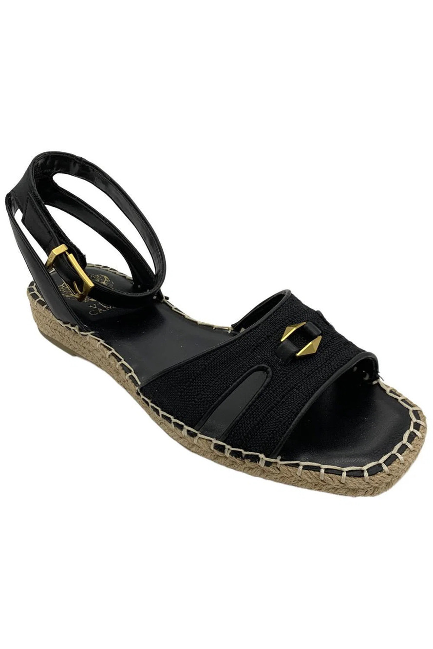 Vince Camuto Women's Miriah Espadrille Sandal Black - Medium